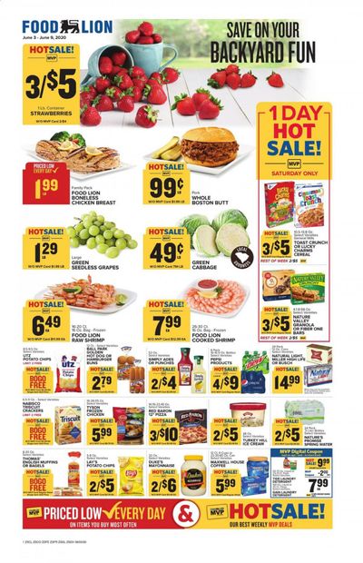 Food Lion Weekly Ad & Flyer June 3 to 9