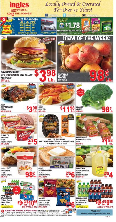 Ingles Weekly Ad & Flyer June 3 to 9