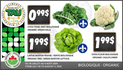 Marches Tau Produce Flyer July 29 to August 4