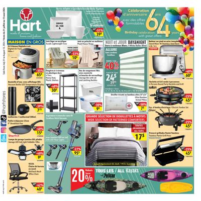Hart Stores Flyer July 31 to August 13