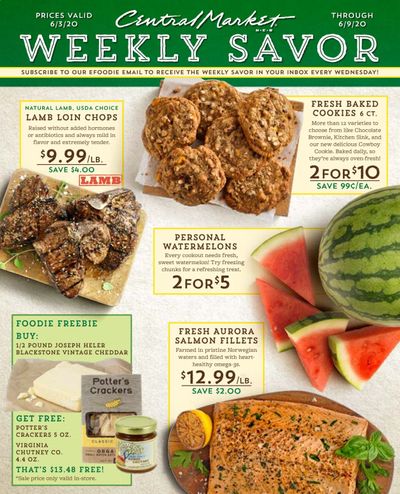 Central Market Weekly Ad & Flyer June 3 to 9
