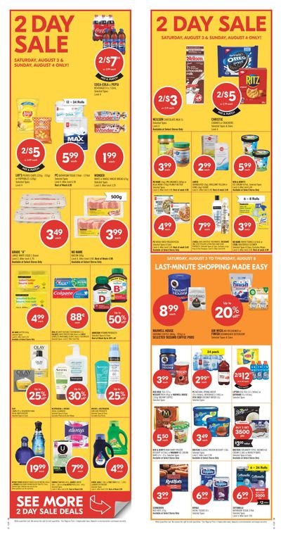 Shoppers Drug Mart (ON) Flyer August 3 to 8
