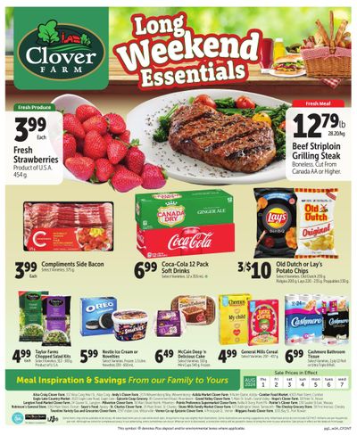 Clover Farm (ON) Flyer August 1 to 7