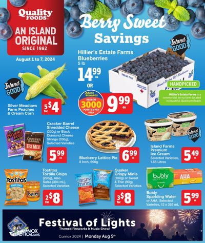 Quality Foods Flyer August 1 to 7