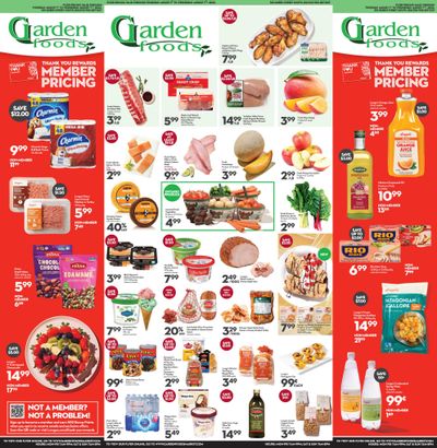 Garden Foods Flyer August 1 to 7