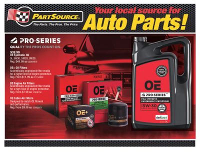 PartSource Flyer August 2 to 7