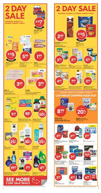 Shoppers Drug Mart (Atlantic) Flyer August 3 to 8