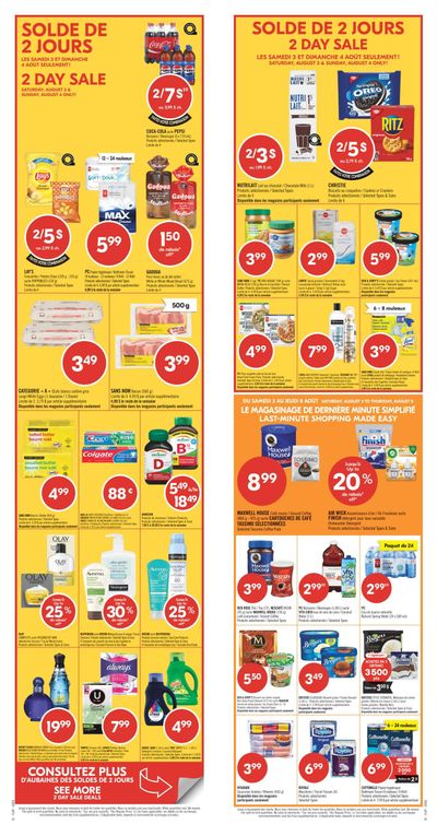 Pharmaprix Flyer August 3 to 8 Pharmaprix Flyer August 3 to 8