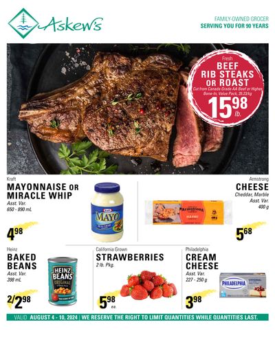 Askews Foods Flyer August 4 to 10