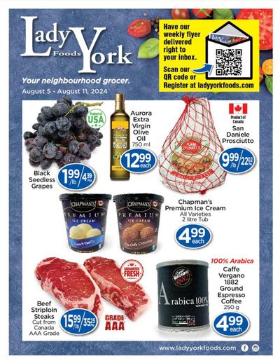 Lady York Foods Flyer August 5 to 11