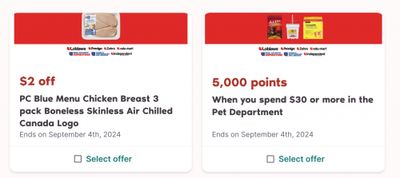 Loblaws Ontario: New Loadable Digital Coupon Offers