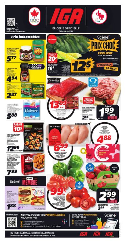 IGA (QC) Flyer August 8 to 14