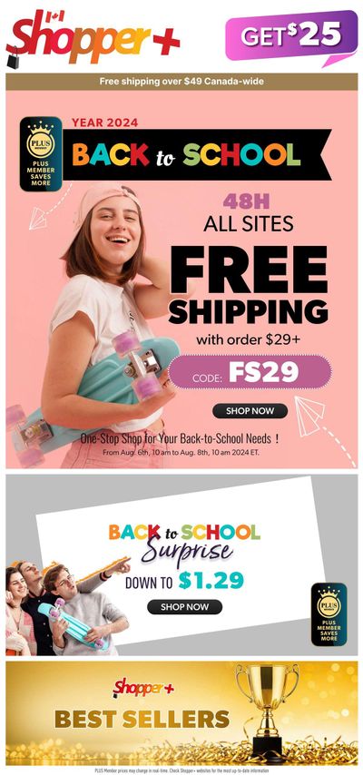 Shopper Plus Flyer August 6 to 13