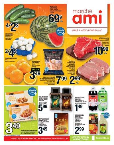 Marche Ami Flyer August 8 to 14