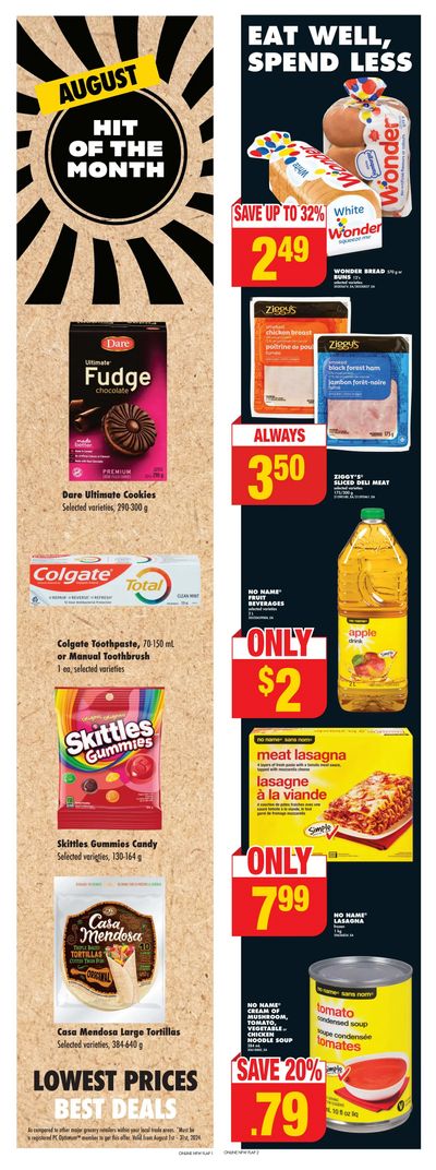 No Frills (West) Flyer August 8 to 14