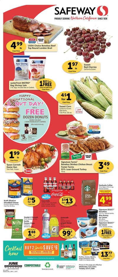 Safeway Weekly Ad & Flyer June 3 to 9