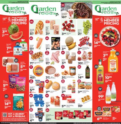 Garden Foods Flyer August 8 to 14