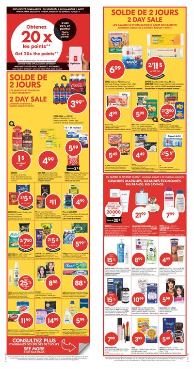 Pharmaprix Flyer August 10 to 15