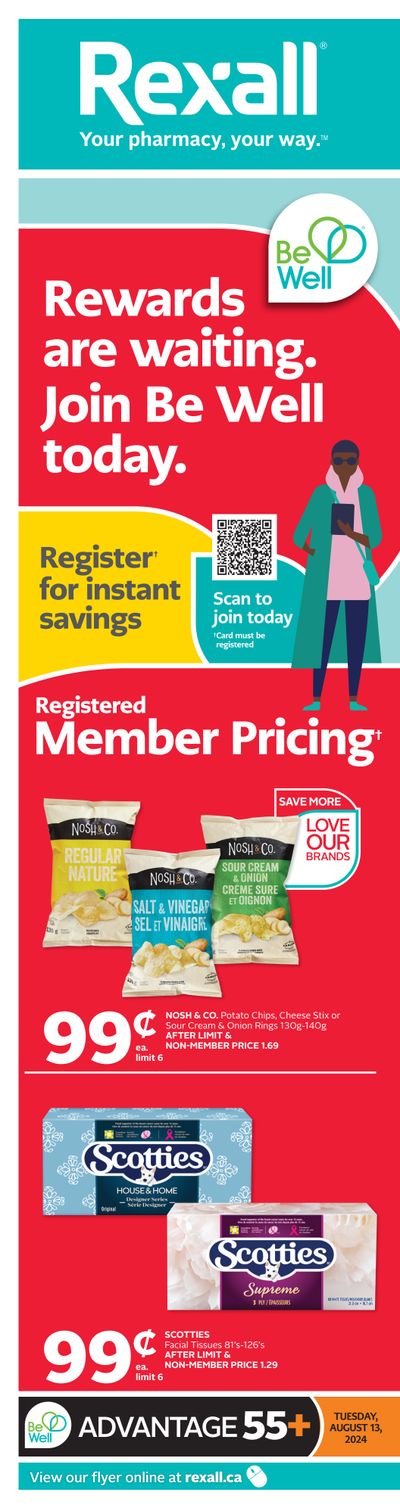 Rexall (BC) Flyer August 9 to 15