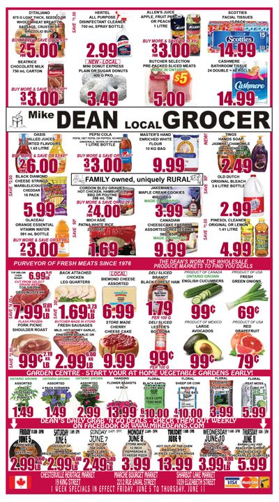 Mike Dean's Super Food Stores Flyer June 5 to 11