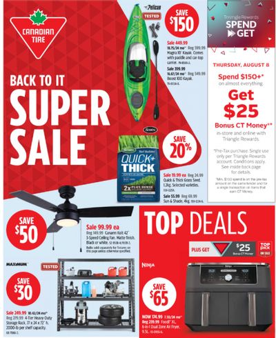 Canadian Tire Super Sale Flyer