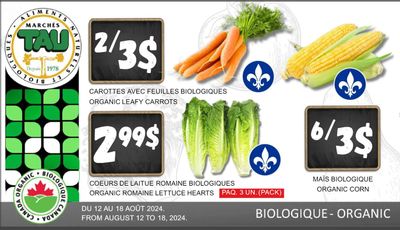 Marches Tau Produce Flyer August 12 to 18