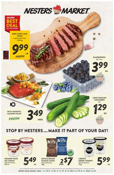 Nesters Market Flyer August 15 to 21
