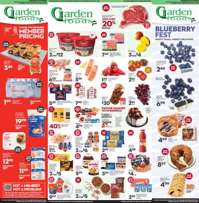 Garden Foods Flyer August 15 to 21