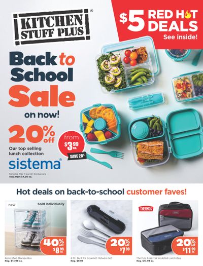 Kitchen Stuff Plus Flyer August 15 to 25