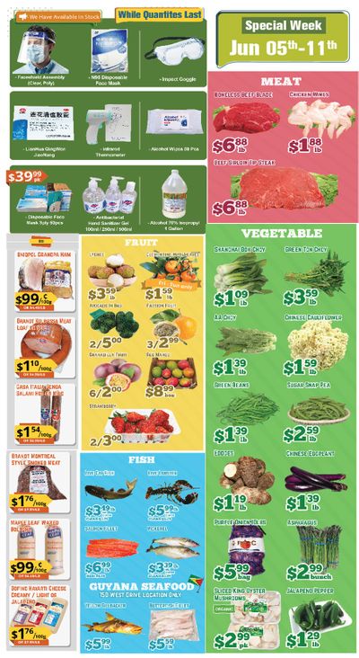 Oceans Fresh Food Market (Brampton) Flyer June 5 to 11