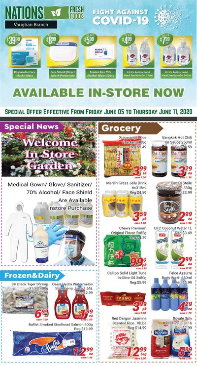 Nations Fresh Foods (Vaughan) Flyer June 5 to 11