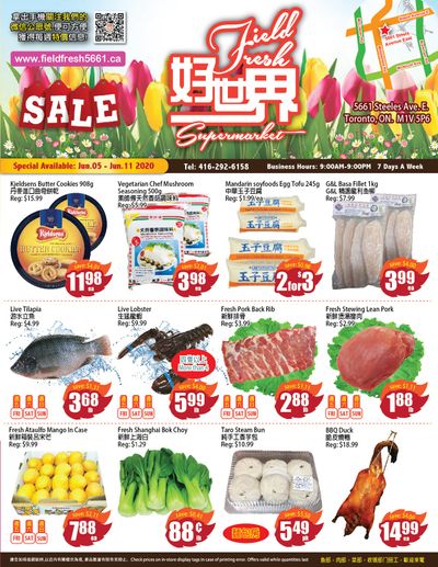 Field Fresh Supermarket Flyer June 5 to 11