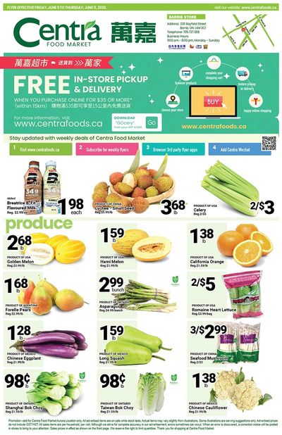 Centra Foods (Barrie) Flyer June 5 to 11