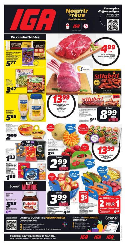 IGA (QC) Flyer August 22 to 28