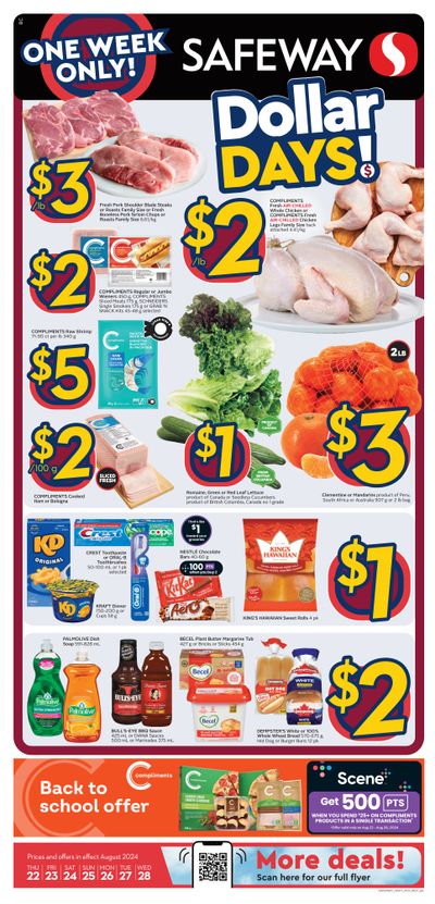 Safeway (BC) Flyer August 22 to 28