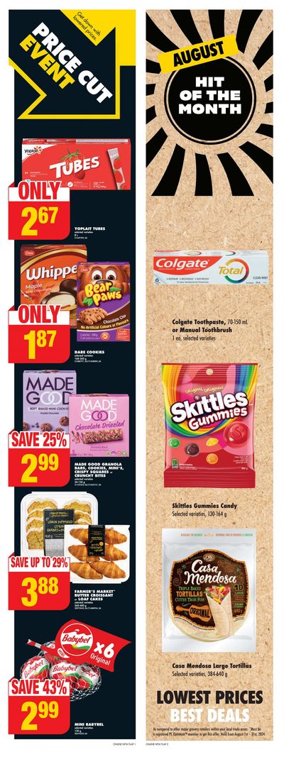 No Frills (West) Flyer August 22 to 28
