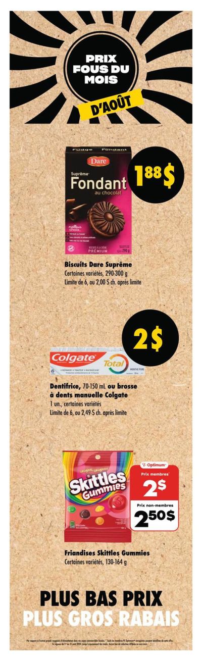 Wholesale Club (QC) Flyer August 22 to September 11