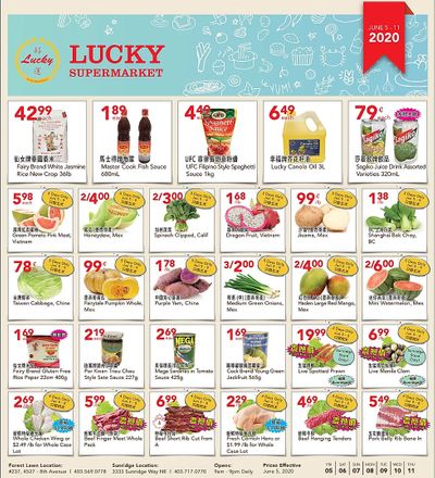 Lucky Supermarket (Calgary) Flyer June 5 to 11