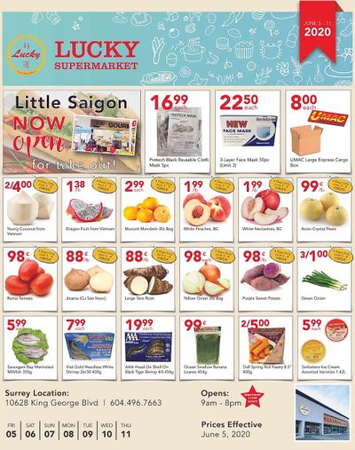 Lucky Supermarket (Surrey) Flyer June 5 to 11
