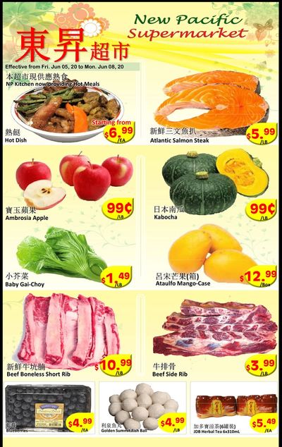 New Pacific Supermarket Flyer June 5 to 8