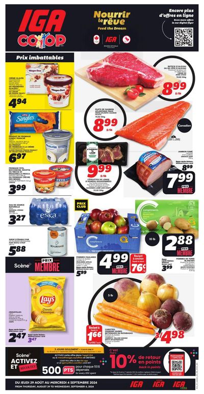 IGA (NB) Flyer August 29 to September 4
