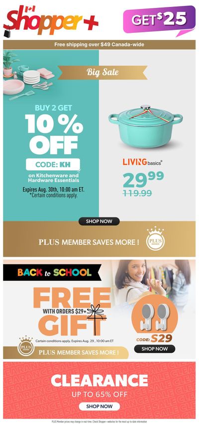 Shopper Plus Flyer August 27 to September 3 Shopper Plus Flyer August 27 to September 3