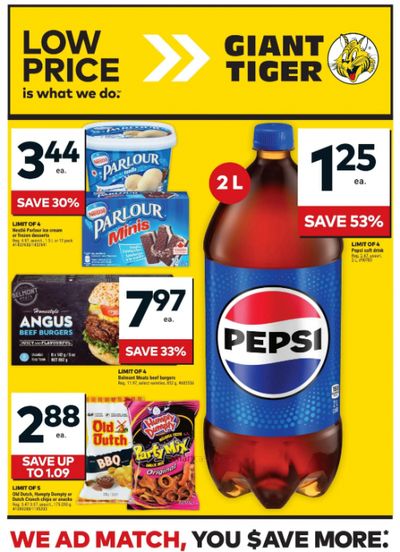 Giant Tiger Canada Flyer Deals August 28th – September 3rd