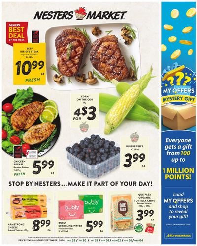 Nesters Market Flyer August 29 to September 4