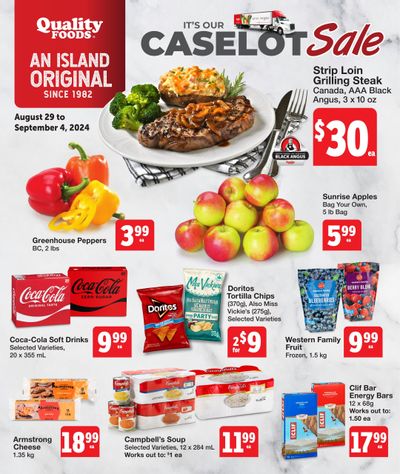 Quality Foods Flyer August 29 to September 4