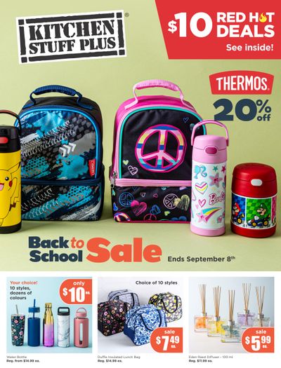 Kitchen Stuff Plus Flyer August 29 to September 8