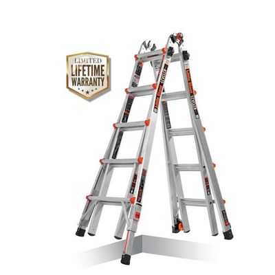 Little Giant Ladders 22.0-ft Aluminum Telescoping Type IA Multi-position Ladder On Sale for $220.00 (Save $55.00) at Lowe's Canada