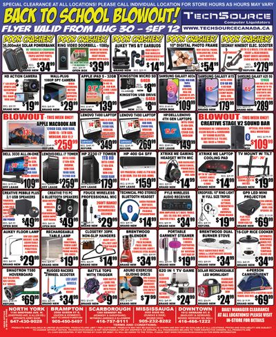 TechSource Flyer August 30 to September 5