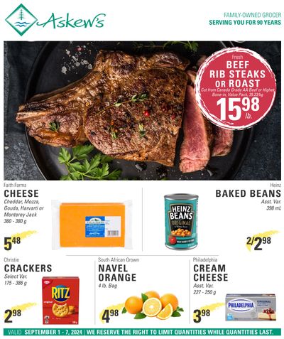 Askews Foods Flyer September 1 to 7