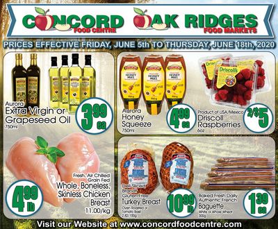 Concord Food Centre & Oak Ridges Food Market Flyer June 5 to 18